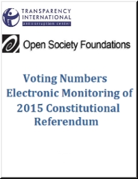 Voting Numbers Electronic Monitoring of 2015 Constitutional Referendum
